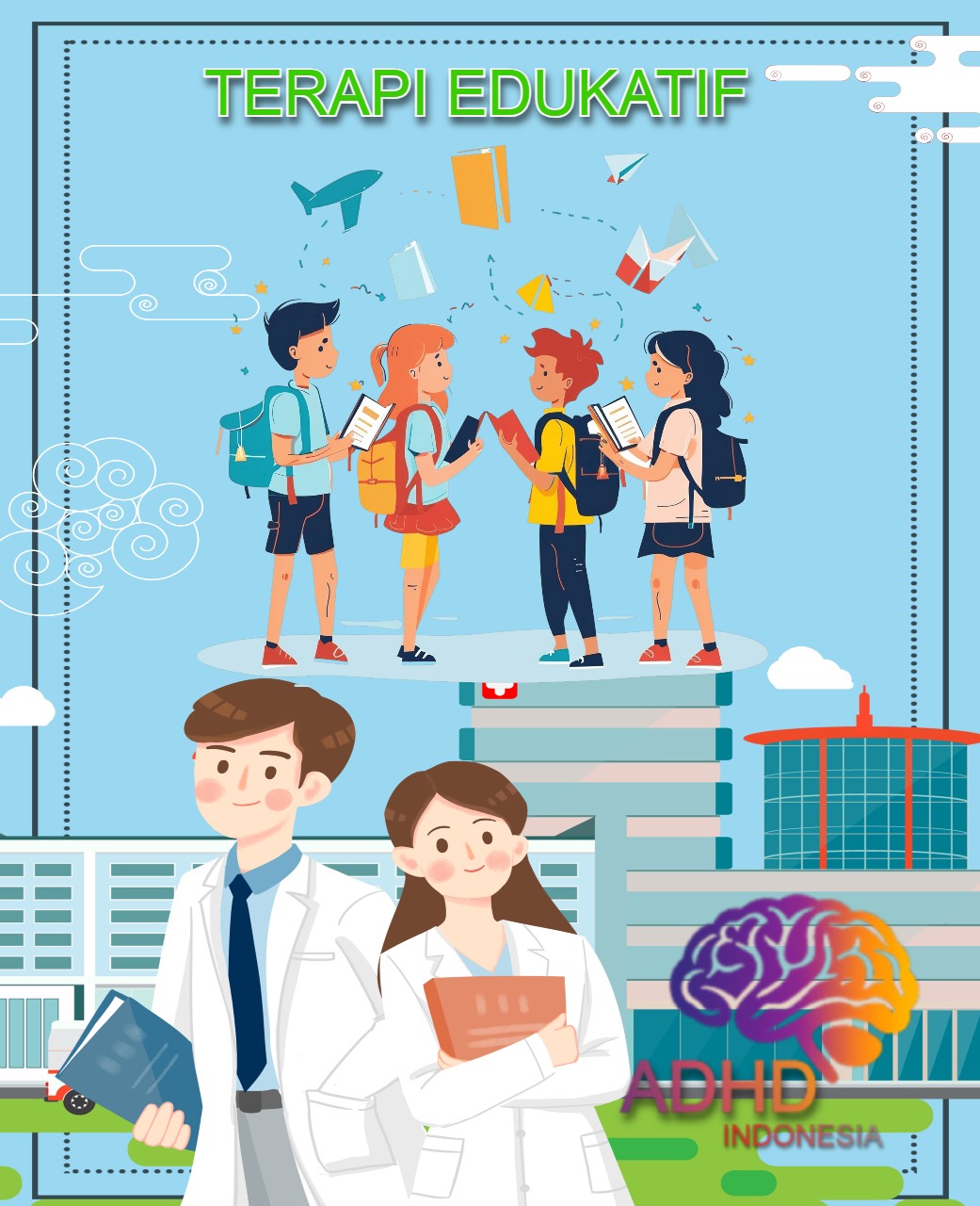 Mitra ADHD Indonesia Provinsi Riau untuk Terapi Edukatif Berbasis Pembelajaran untuk Anak ADHD